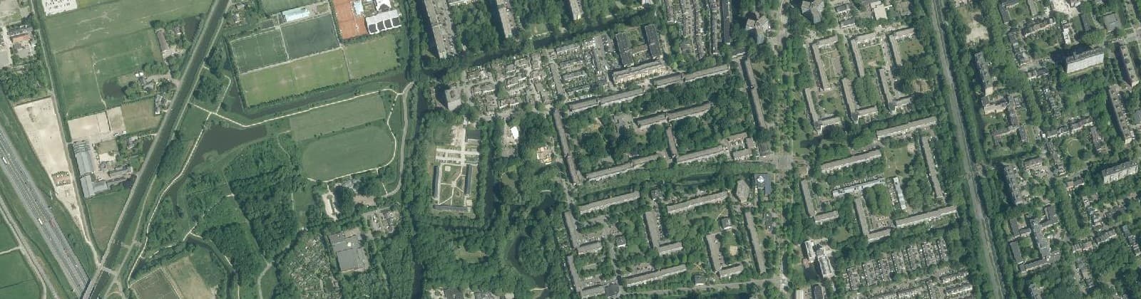 Luchtfoto van Wijk 25 Buitenhof