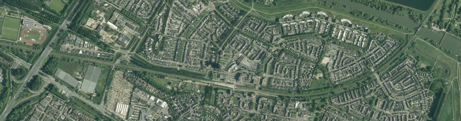 Luchtfoto van Wijk 11 Stadspolders