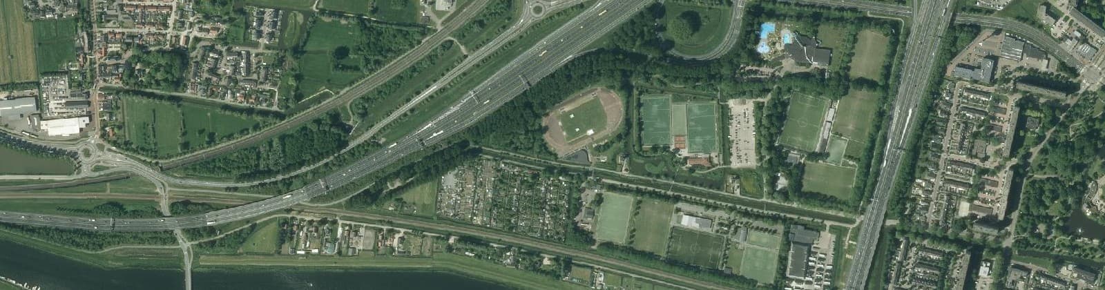 Luchtfoto van Wijk 10 Molenvliet