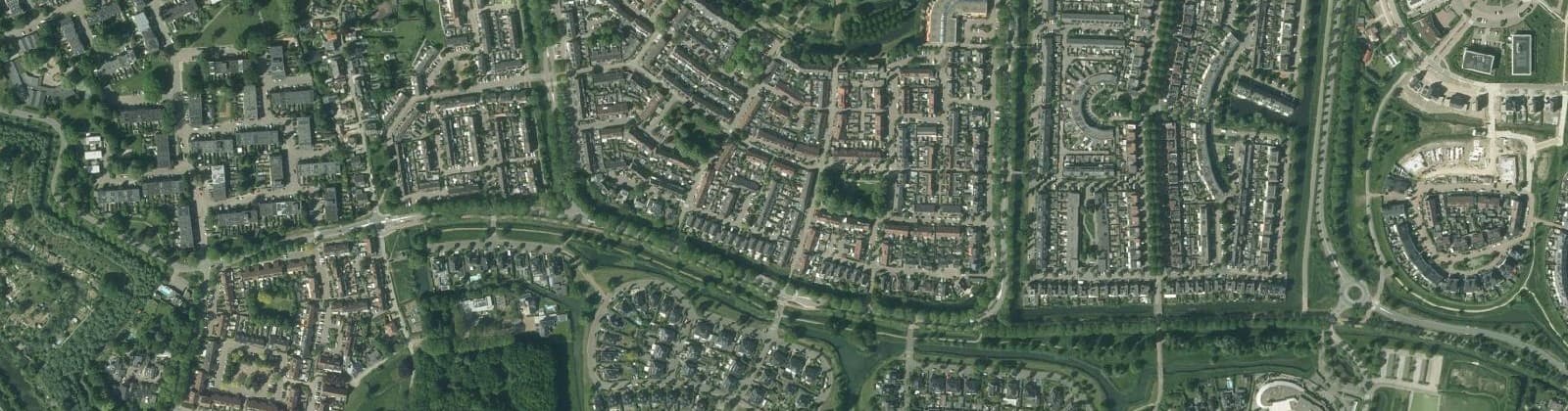 Luchtfoto van Wijk 11 laag Dalem
