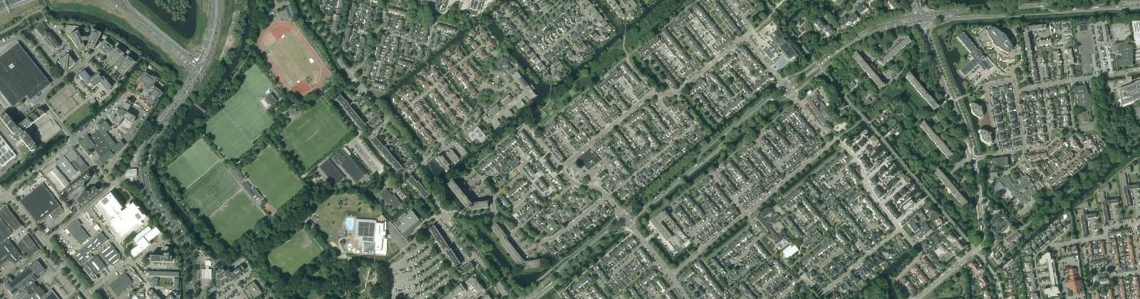 Luchtfoto van Bloemendaal