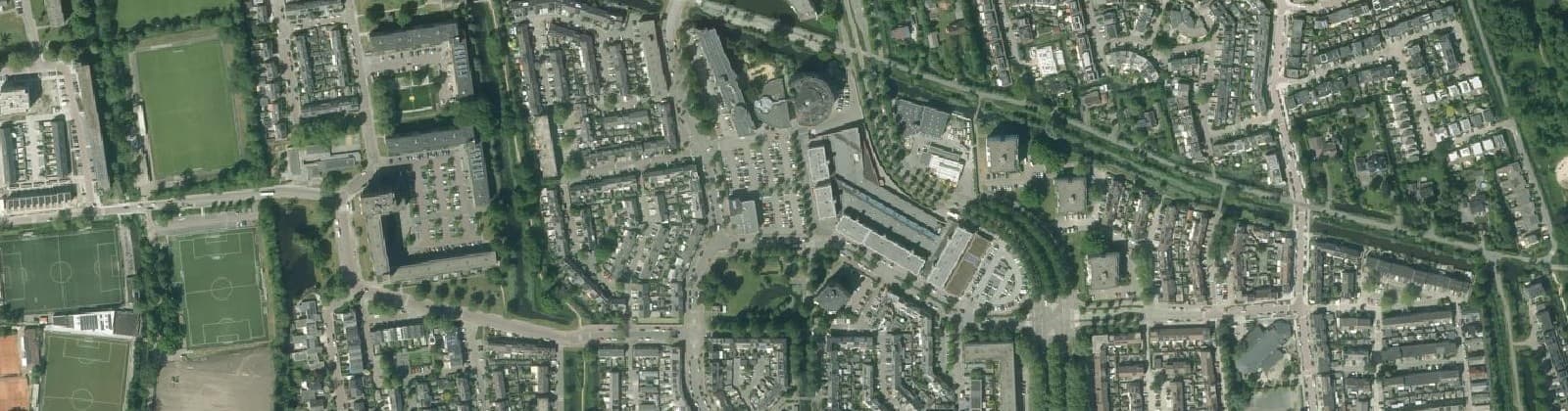 Luchtfoto van Goverwelle