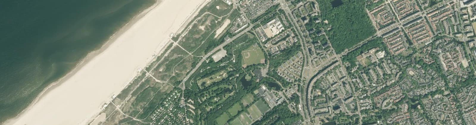 Luchtfoto van Wijk 15 Kijkduin en Ockenburgh