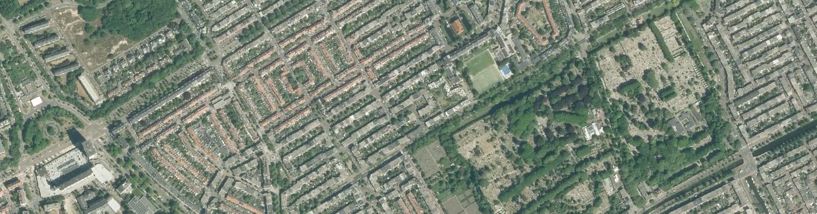 Luchtfoto van Wijk 19 Vruchtenbuurt