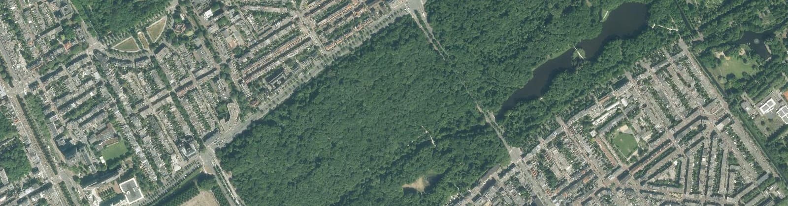 Luchtfoto van Wijk 24 Haagse Bos