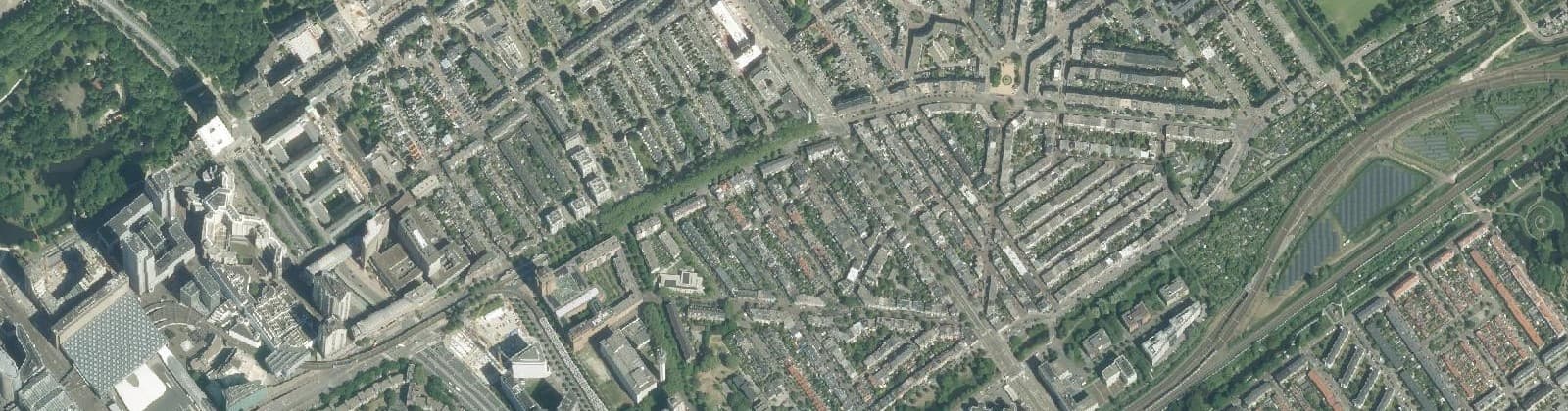 Luchtfoto van Wijk 26 Bezuidenhout