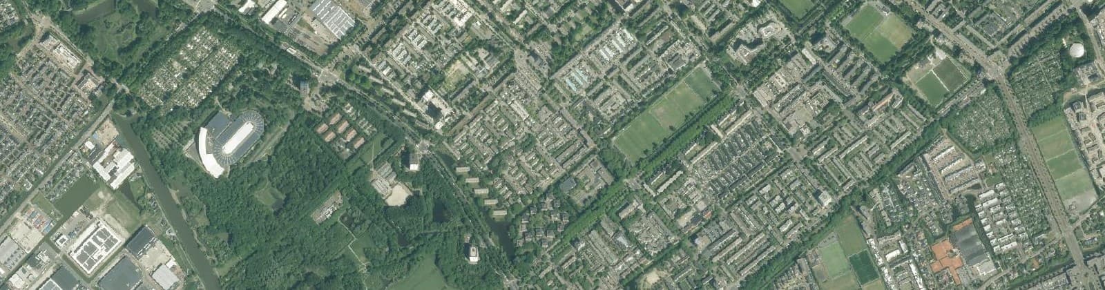Luchtfoto van Wijk 33 Bouwlust