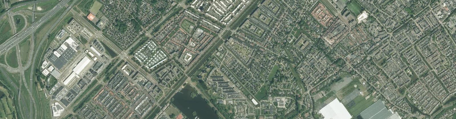 Luchtfoto van Wijk 42 Ypenburg