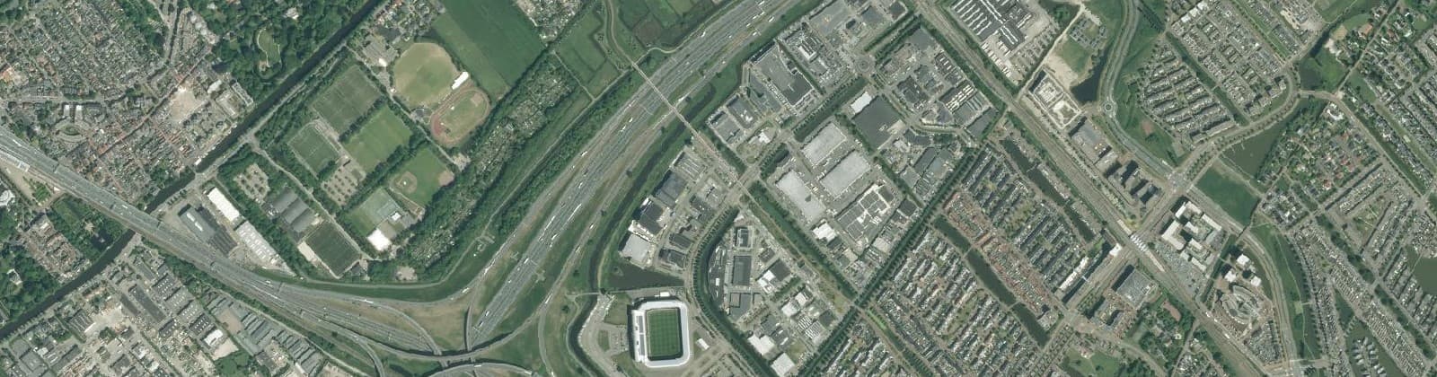 Luchtfoto van Wijk 43 Forepark