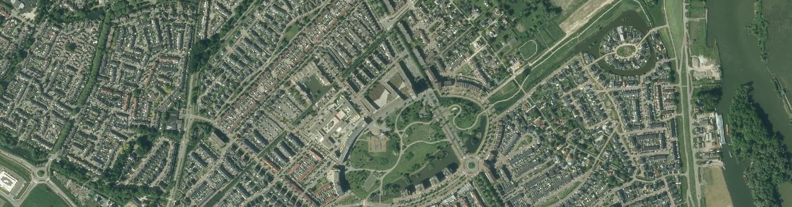 Luchtfoto van Wijk 03 De Volgerlanden