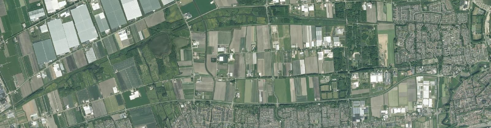 Luchtfoto van Stede Broec Buitengebied