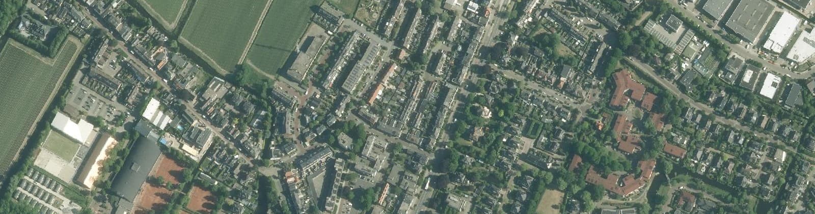 Luchtfoto van Hillegom West