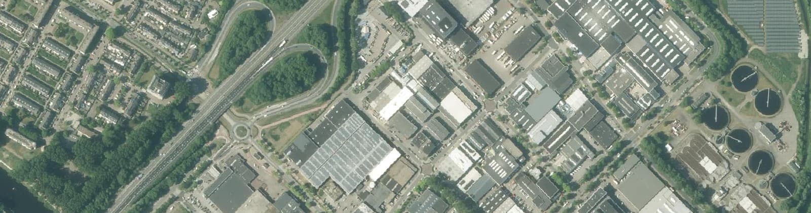 Luchtfoto van 't Heen