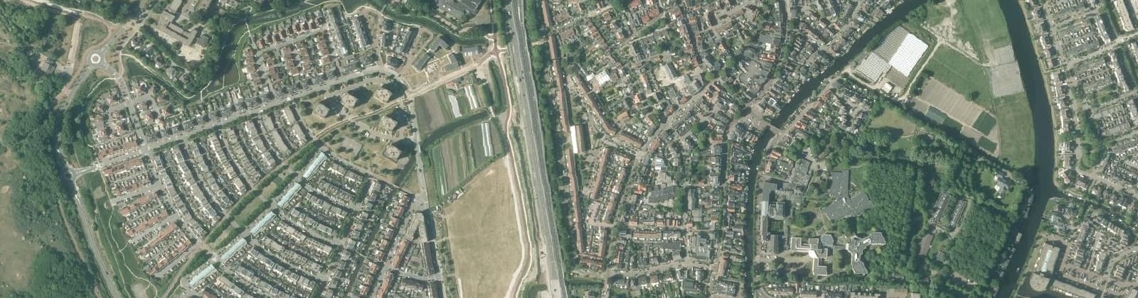 Luchtfoto van Katwijk aan den Rijn