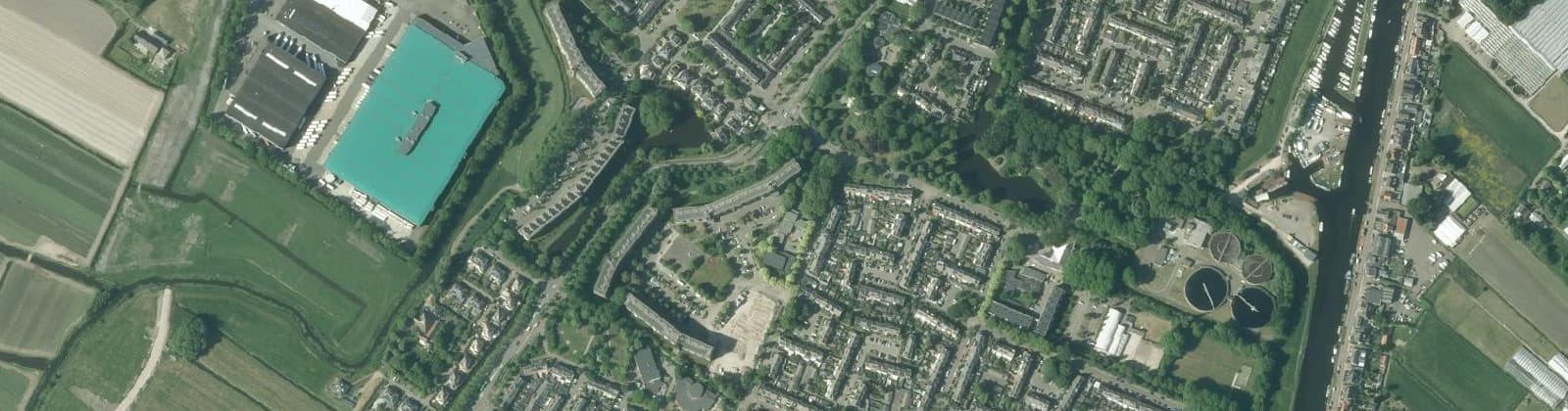 Luchtfoto van Lisse Zuid