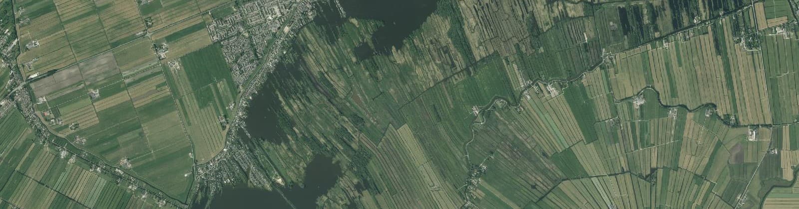 Luchtfoto van Kern Nieuwkoop