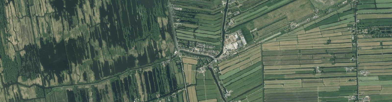 Luchtfoto van Kern Woerdense Verlaat