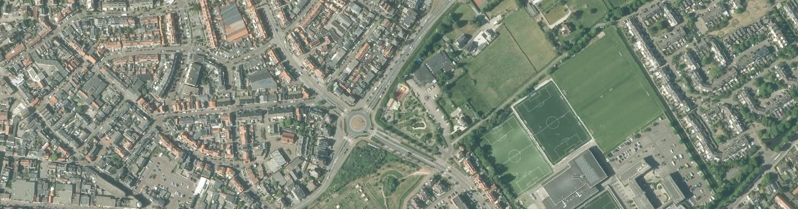 Luchtfoto van Noordwijk Zee
