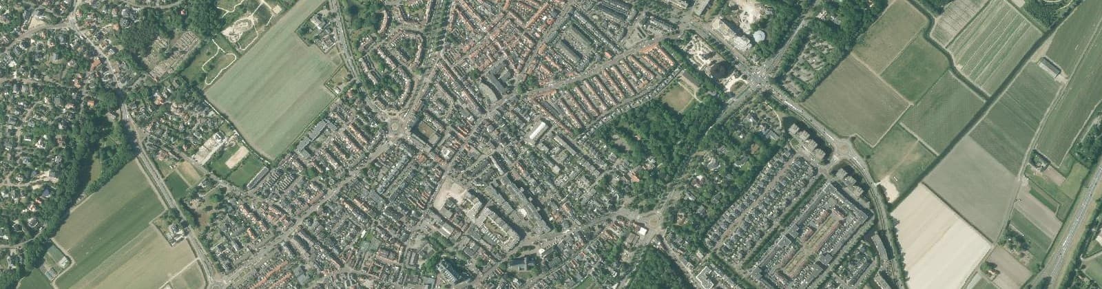 Luchtfoto van Noordwijk Binnen