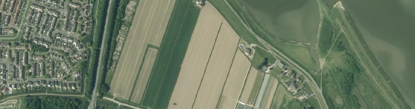 Luchtfoto van Oostendam