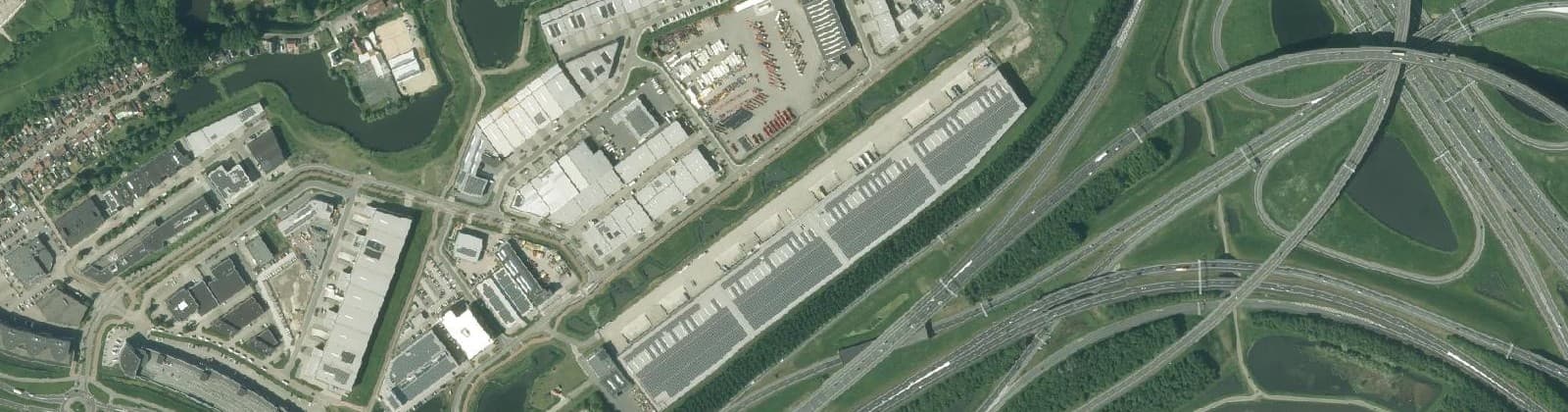 Luchtfoto van Cornelisland