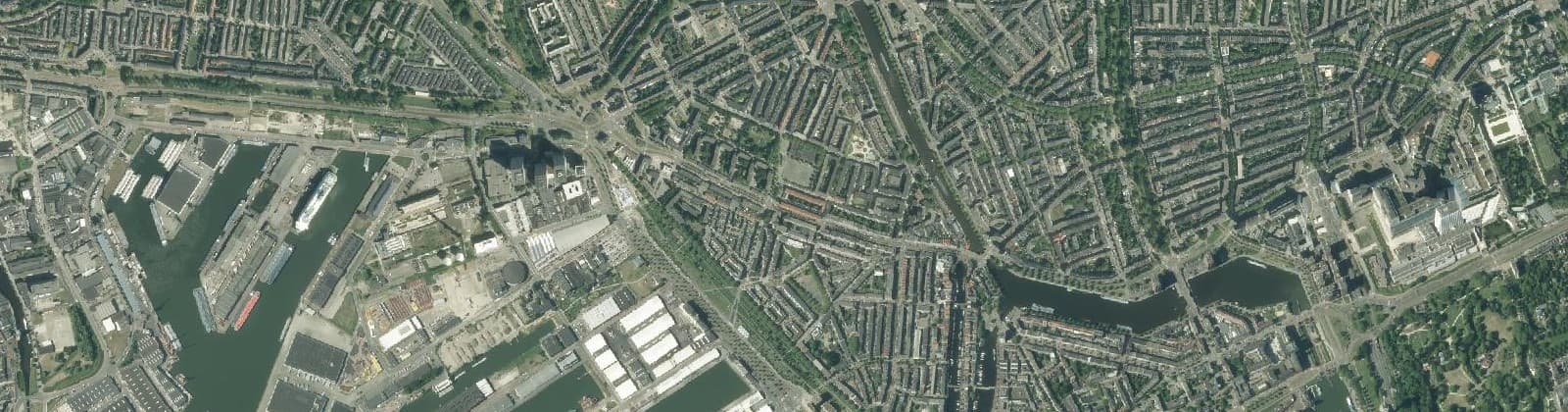 Luchtfoto van Delfshaven