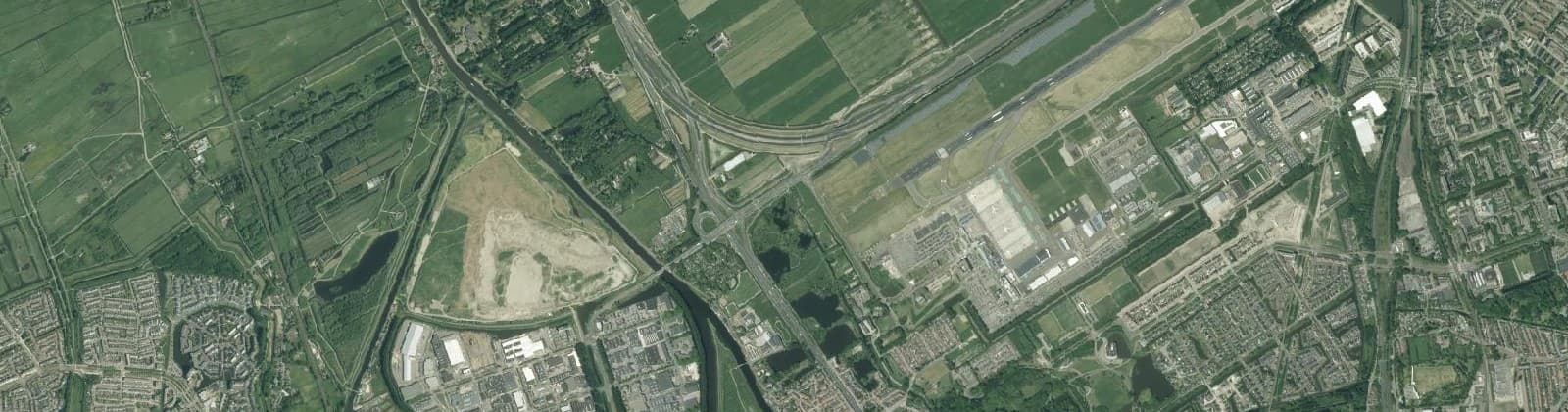 Luchtfoto van Overschie