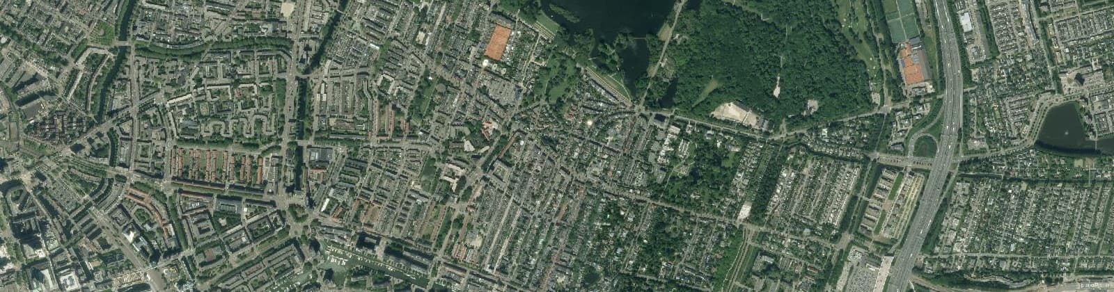 Luchtfoto van Kralingen-Crooswijk