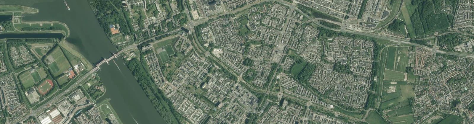Luchtfoto van Hoogvliet