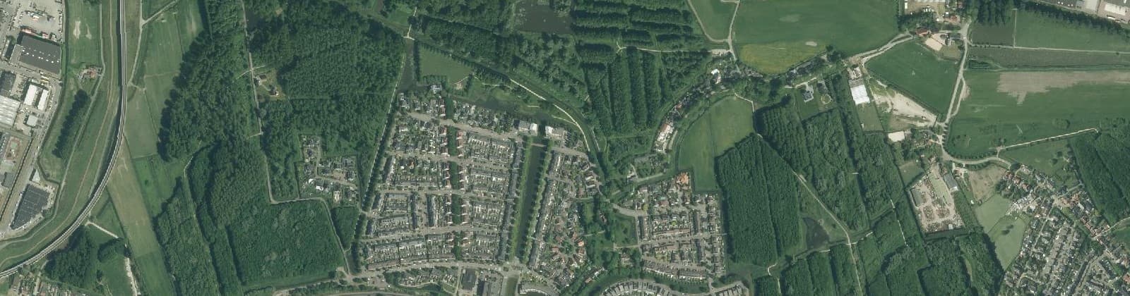 Luchtfoto van Wijk 01 Poortugaal-Noord