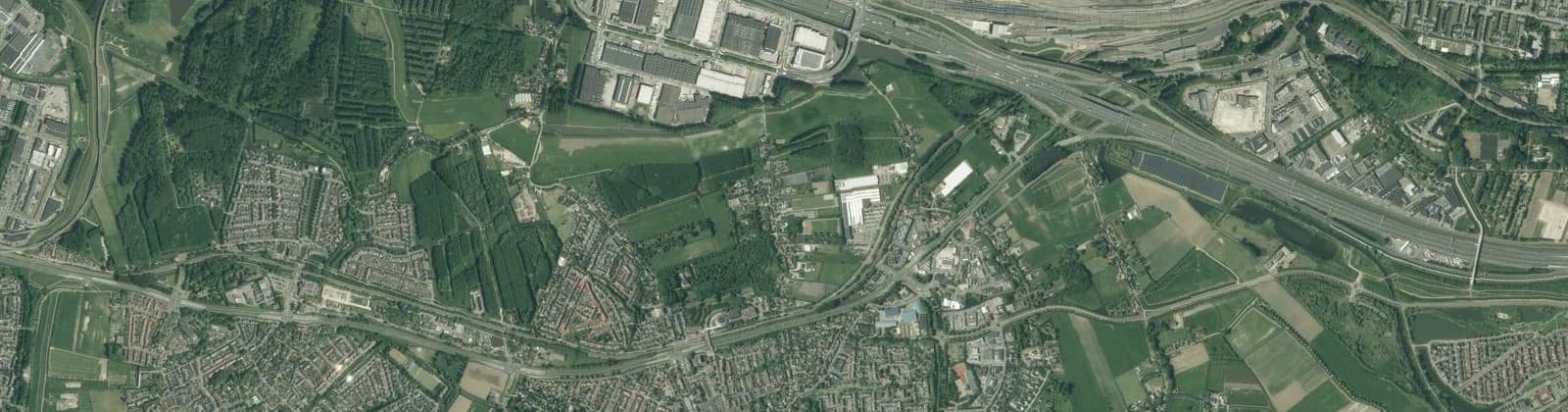Luchtfoto van Wijk 02 Rhoon-Noord