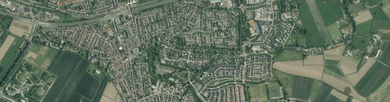 Luchtfoto van Wijk 04 Rhoon-Zuid