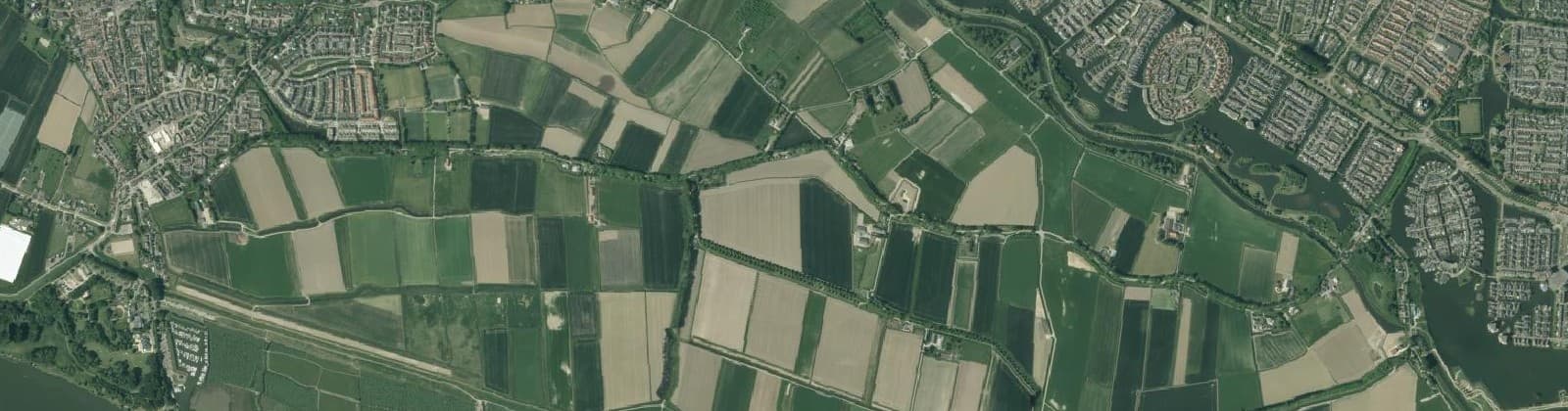 Luchtfoto van Wijk 05 Buitengebied Albrandswaard