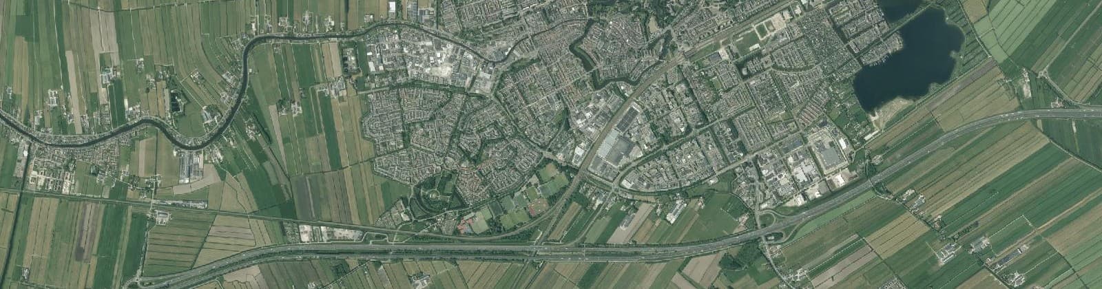 Luchtfoto van Wijk 02 Woerden-West