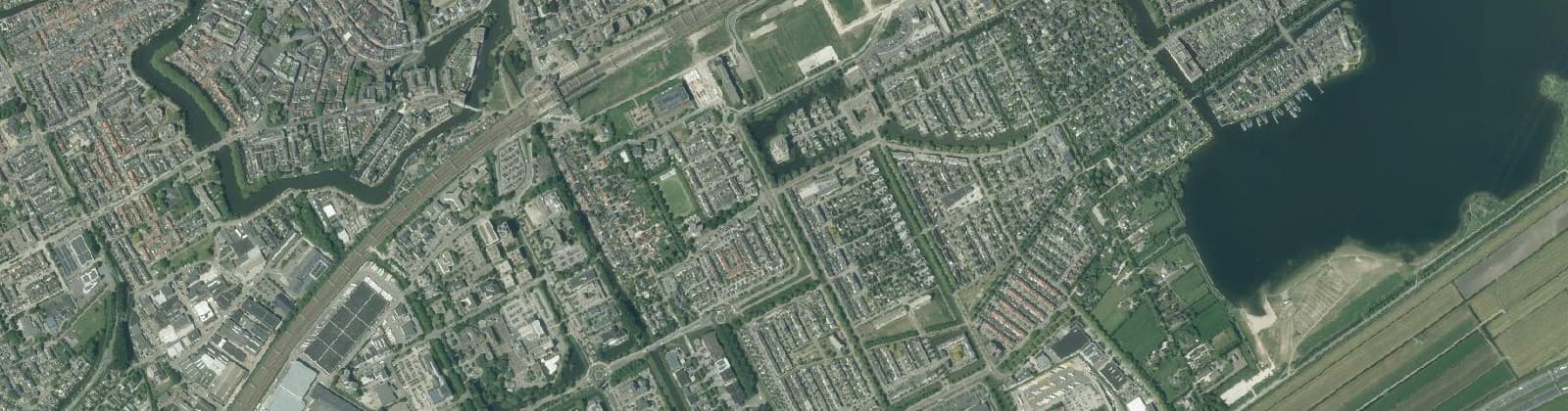 Luchtfoto van Wijk 03 Woerden-Oost