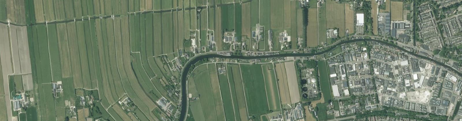 Luchtfoto van Wijk 04 Buitengebied Woerden-West
