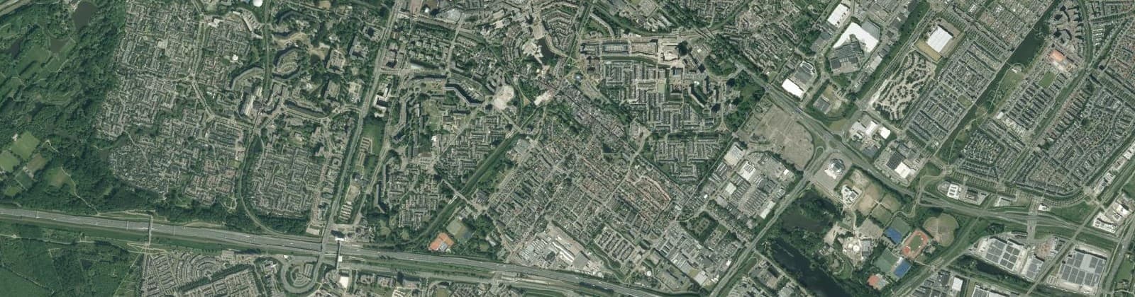 Luchtfoto van Dorp
