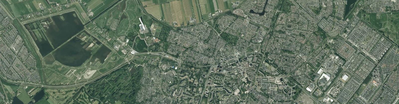Luchtfoto van buitengebied