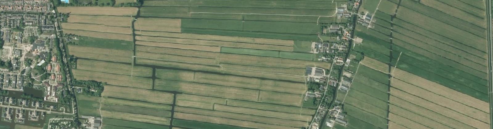 Luchtfoto van Weipoort