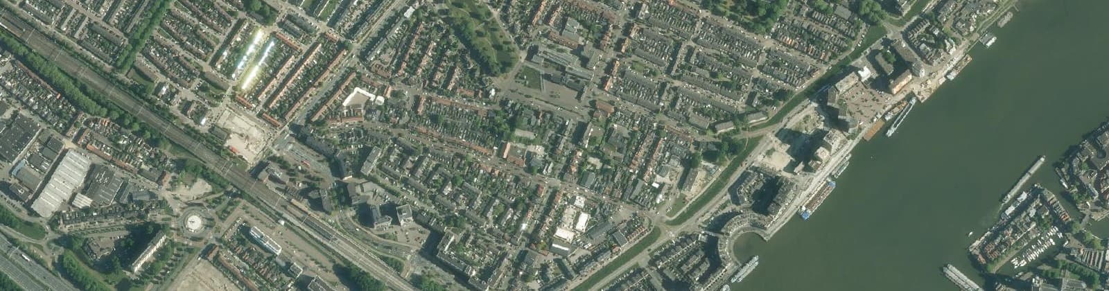Luchtfoto van Wijk 02 Centrum
