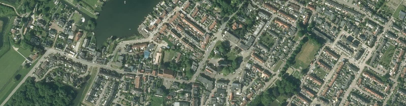 Luchtfoto van Wijk 08 Bebouwde kom Heerjansdam