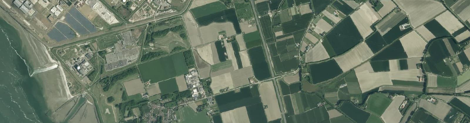 Luchtfoto van Borssele