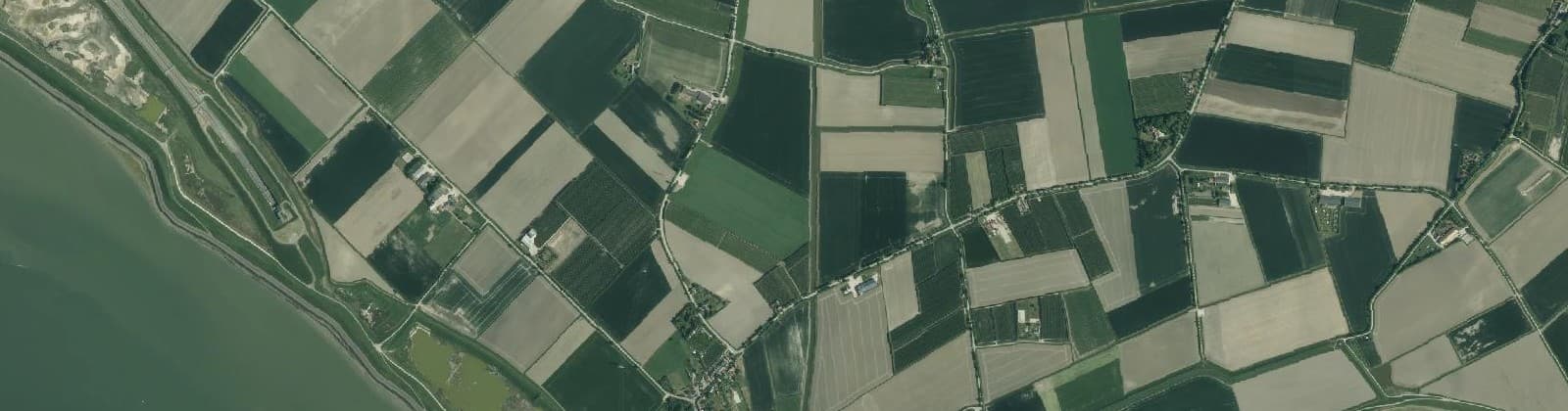 Luchtfoto van Ellewoutsdijk