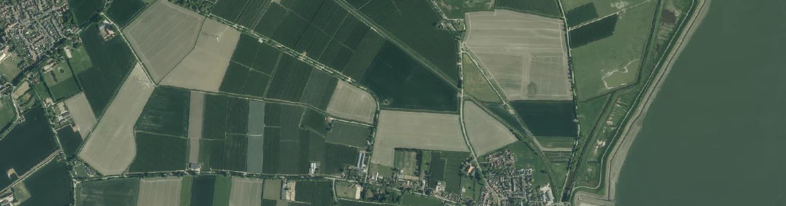 Luchtfoto van Hoedekenskerke