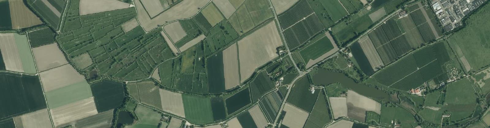 Luchtfoto van Nisse