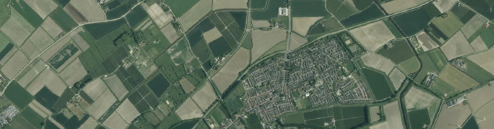 Luchtfoto van 's-Gravenpolder