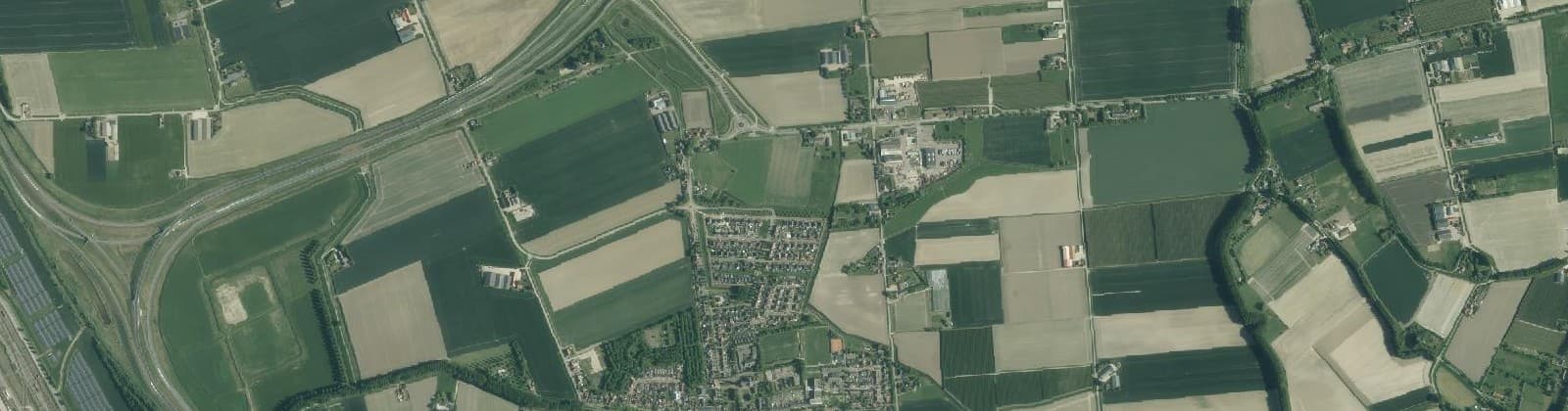 Luchtfoto van 's-Heerenhoek