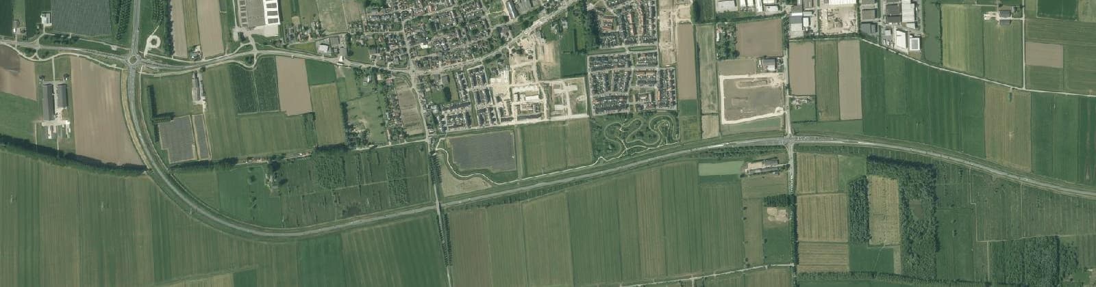 Luchtfoto van Wijk 04 Beneden-Leeuwen
