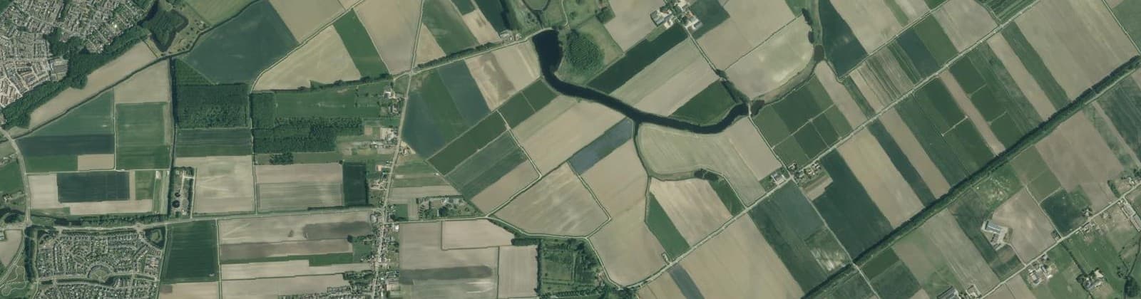 Luchtfoto van Clinge