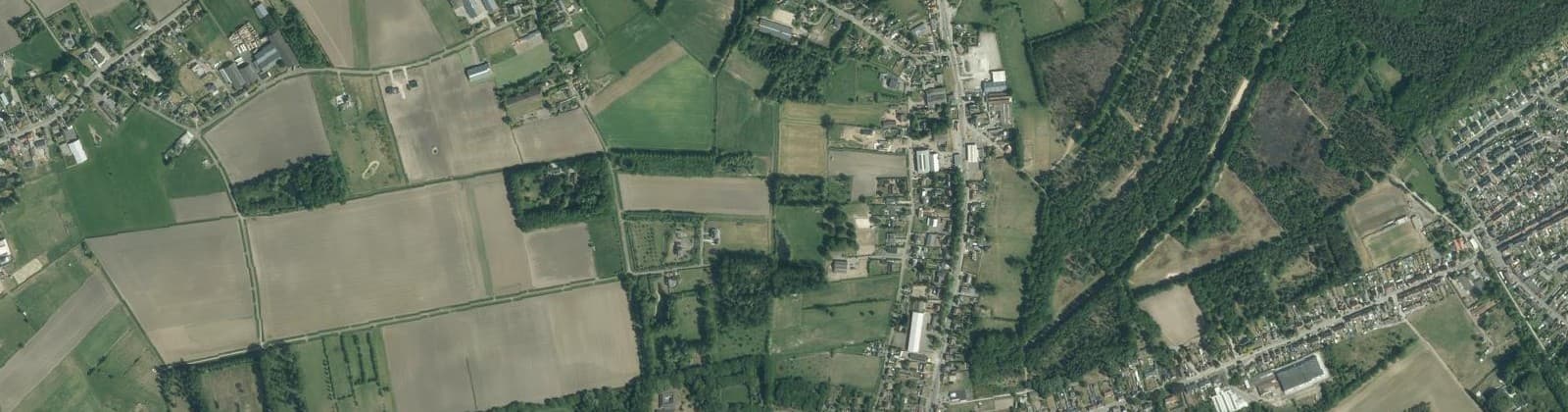 Luchtfoto van Kapellebrug